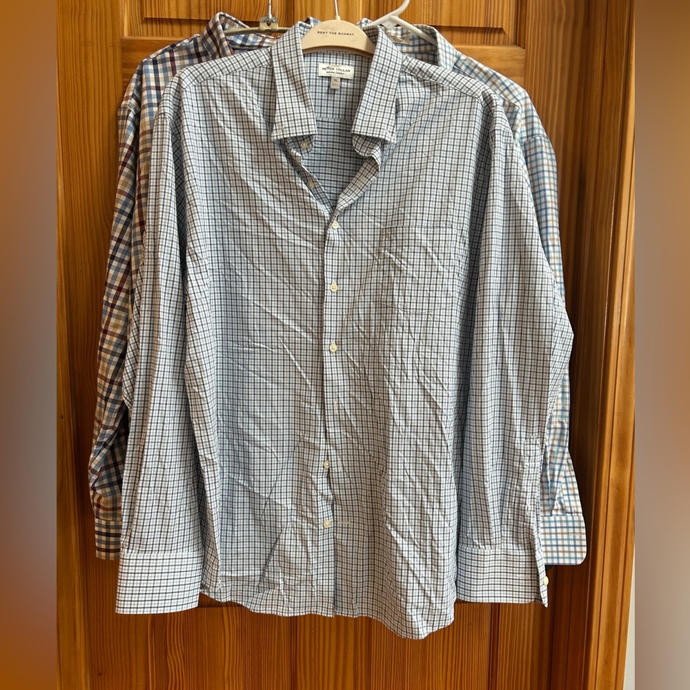 Bundle Alert 3 Peter Millar Plaid Button Down Men… - image 4